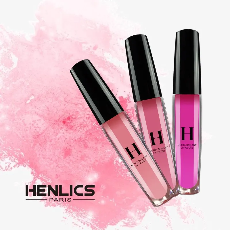 

HENLICS Clear Stock 10 Colors Shimmering Liquid Lip Gloss Makeup Long Lasting Liquid Lipstick sexy Lipgloss Lip Tint