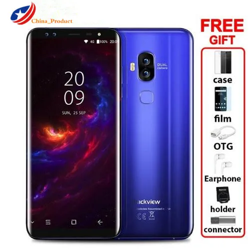 Blackview S8 4G LTE Phone 4 Cameras 4GB+64GB MT6750T Octa