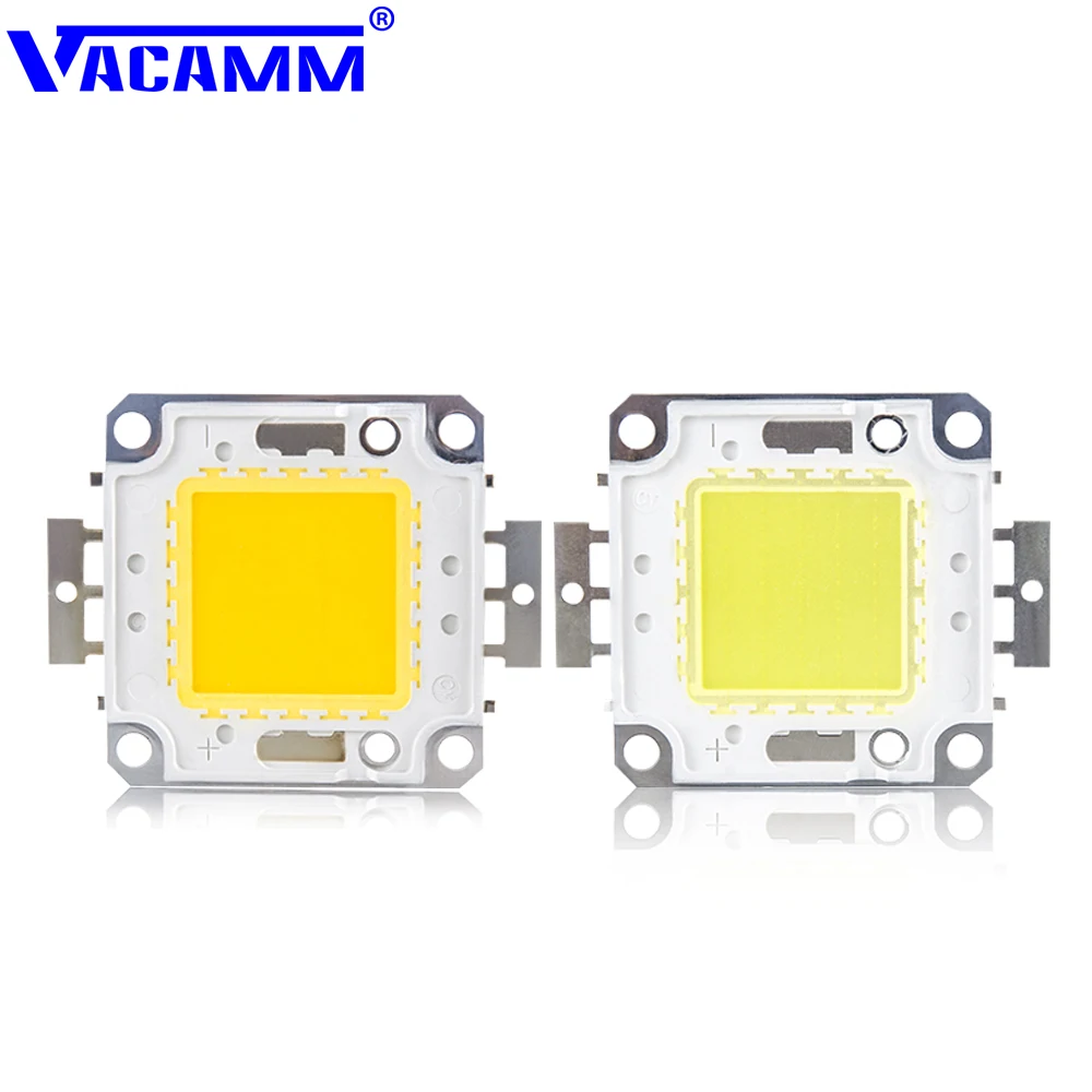 

Vacamm LED Light Beads Highly Bright White/Warm White LED Light Matrix Smart IC 10W 20W 30W 50W 100W For Spotlight Floodlight