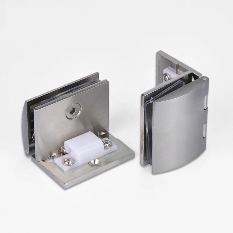 1 Pcs Large Size Furniture Hardware Cabinet Door Wine Cabinet Opening Glass Hinge Display Glass Hinge Fittings