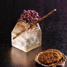 4 шт 260 мл квадратной формы Коктейльные очки молоко/стаканы для сока молочные стаканы набор из 4