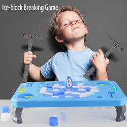 Ледяная игра Пингвин настольная игра здание головоломка дети ребенок подарок