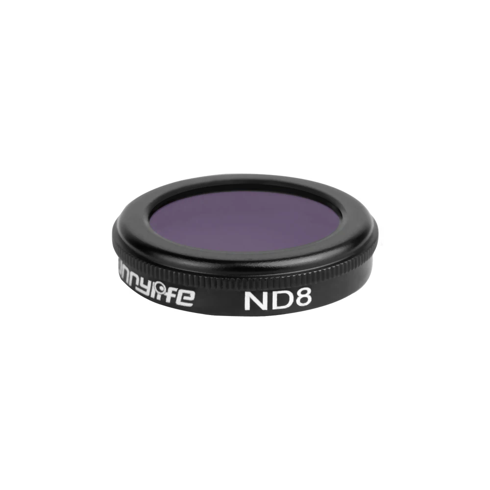 Держатель с защитой от УФ-фильтров с нейтральной плотностью ND4/8/16/32 фильтра объектива Комплект Камера набор фильтров для объективов для DJI Mavic Pro/Air 2/Pro Камера Drone - Цвет: ND8