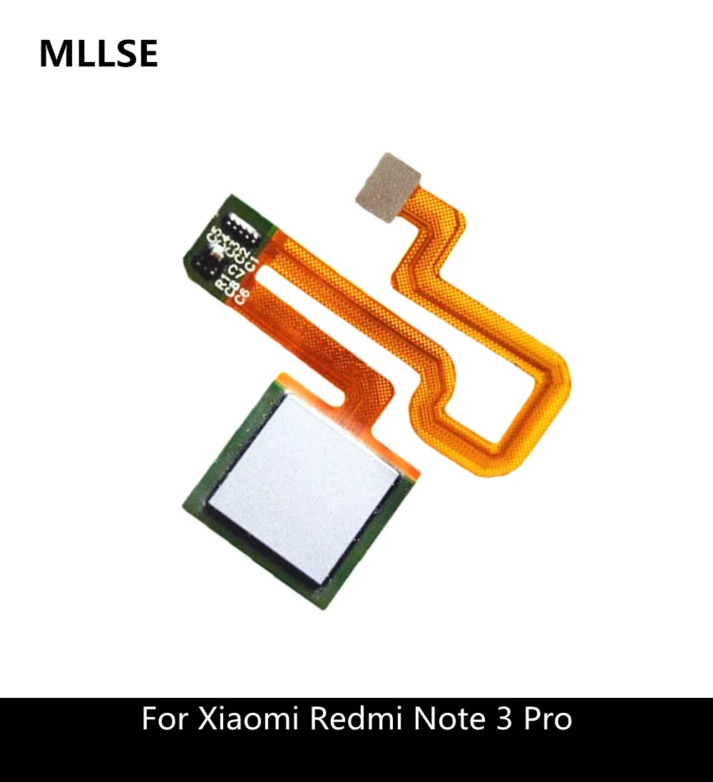 Ремонт Сканер отпечатков пальцев для Xiaomi Redmi Note 3 Pro ID кнопка Home возврат в меню Датчик распознавания ключей гибкий кабель