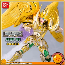Японское аниме "Sainte Seiya", Оригинальная фигурка BANDAI Tamashii Наций, миф из ткани, EX Soul of Gold-Aries MU GOD Cloth