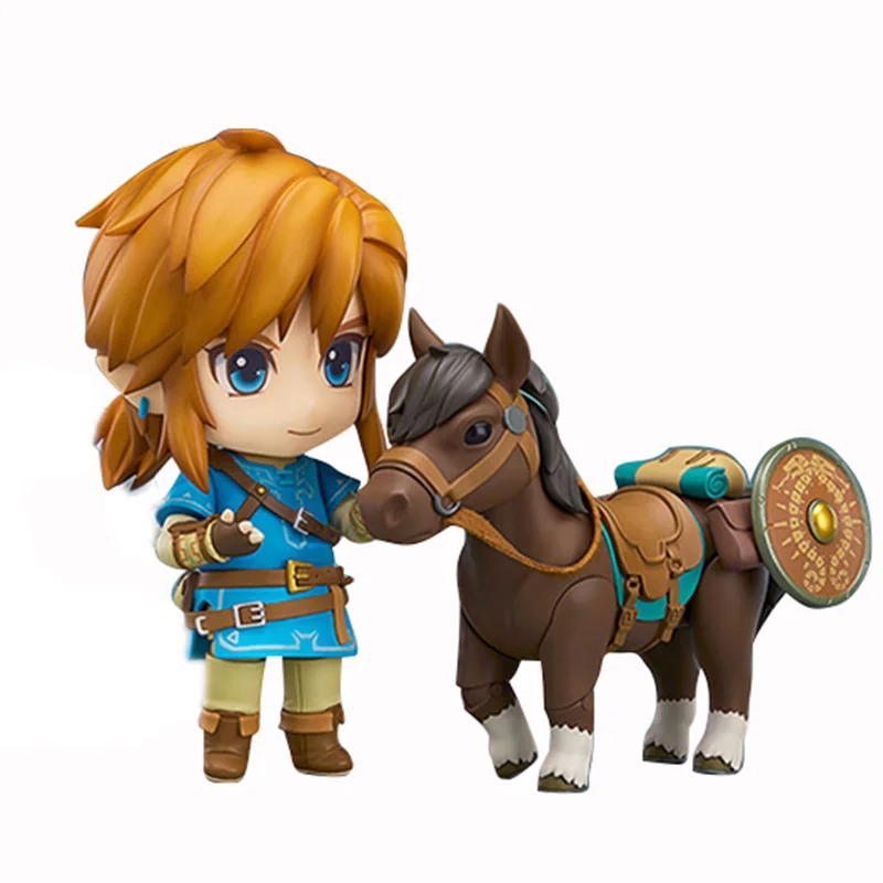 

Zelda Action Figure Legend of Nendoroid Link Zelda Figure Breath of the Wild Ver DX Edition Deluxe Version