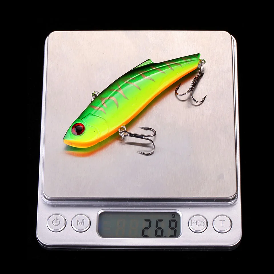 WALK FISH 1 шт. тонущие рыболовные приманки 9 см 26 г Виб Приманка погремушка
