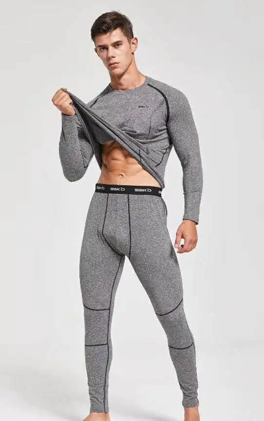 2018 Winter Motorcycle Thermal Underwear Tops Pants Combos Bottom Suit