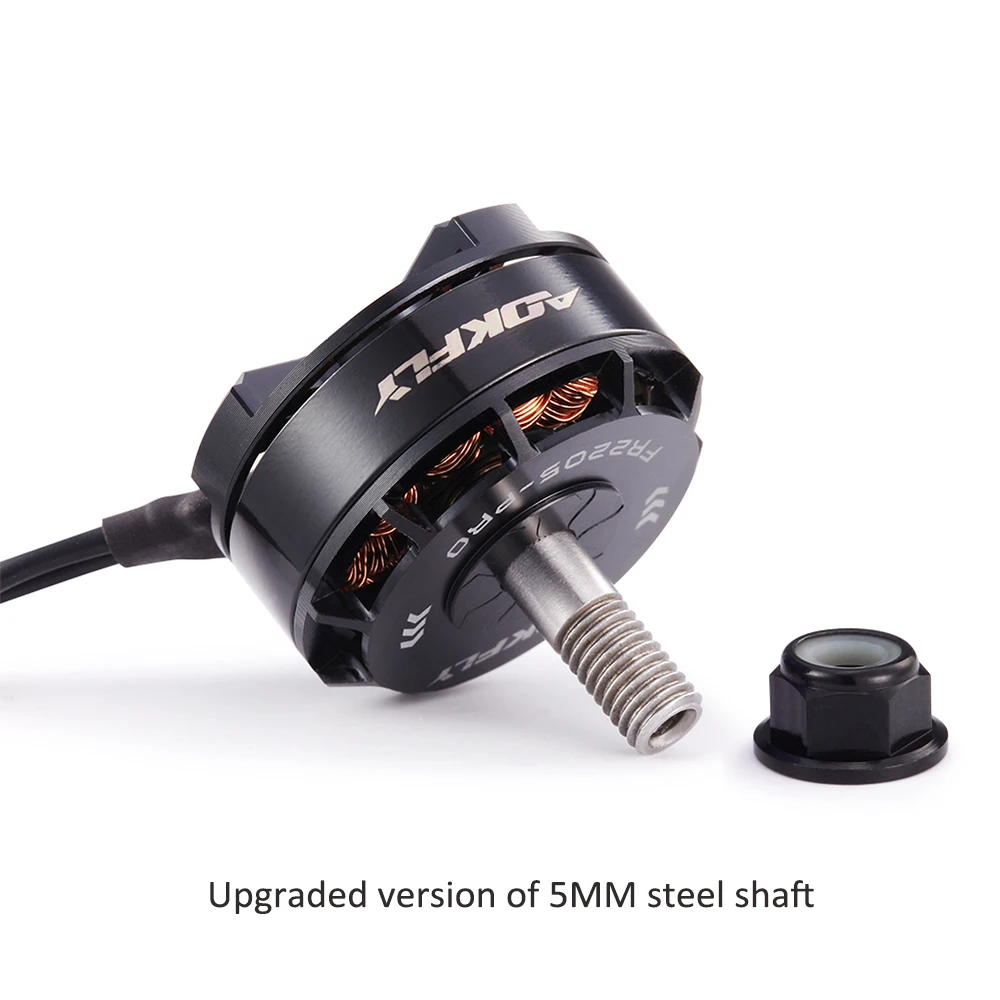 Бесщеточный мотор AOKFLY 2205 2450KV/2650 Black/Red для квадрокоптера QAV FPV гоночного дрона