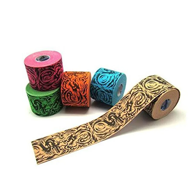 

5.0cm*5m Kinematics Tex - Elastic Kinesiology Tape for Support & Healing - Cotton, Polyurethane, Acrylic Adhesive