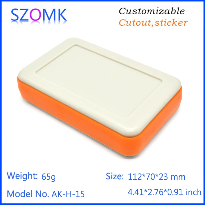 szomk small plastic case for electronic equipment plastic housing for enclosure pcb design junction box tv box abs material plastic casing (43)