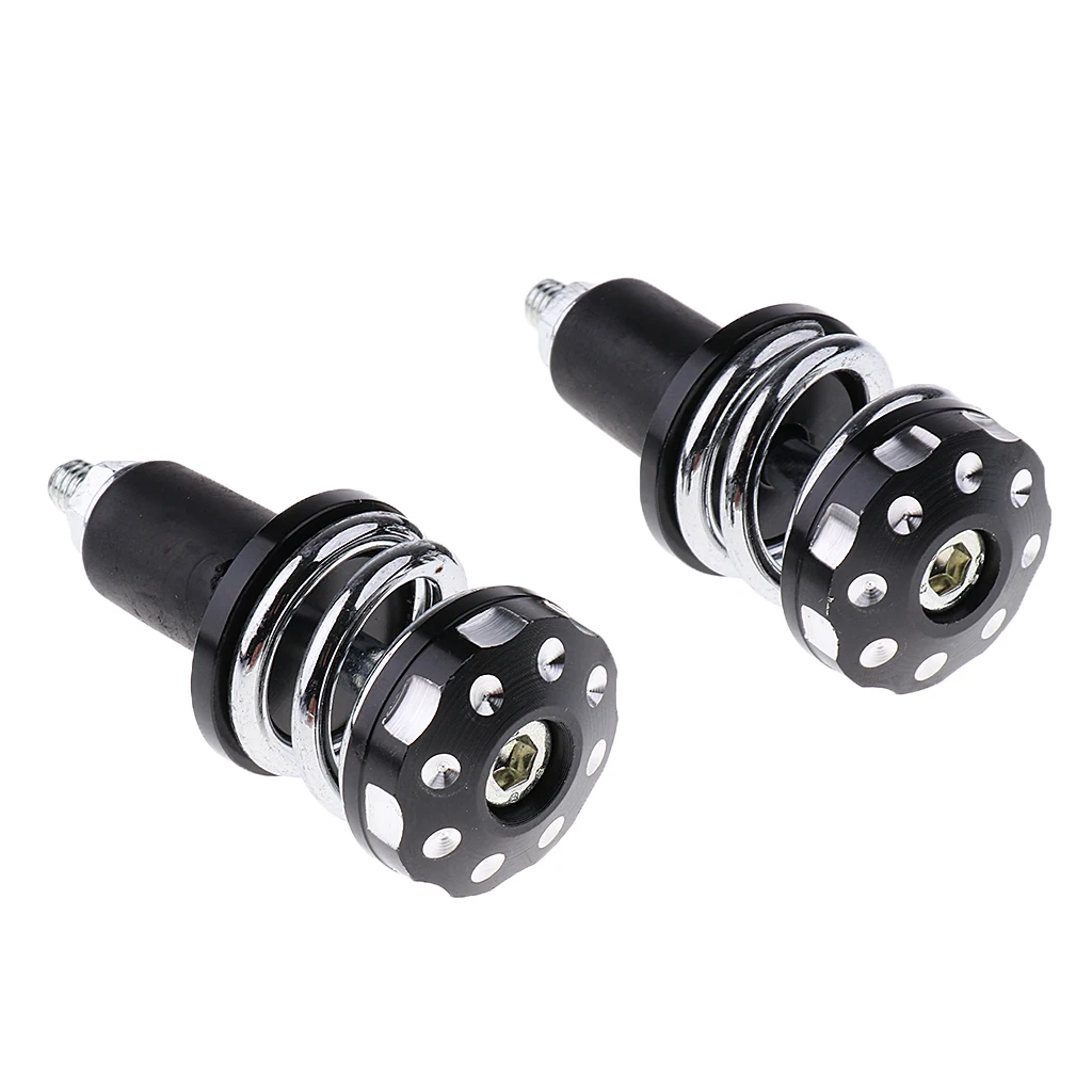 Motorcycle 7/8'' 22mm Handle Bar End Weights Handlebar Grips Cap Anti Vibration Silder Plug Aluminum Alloy 5 Colors 