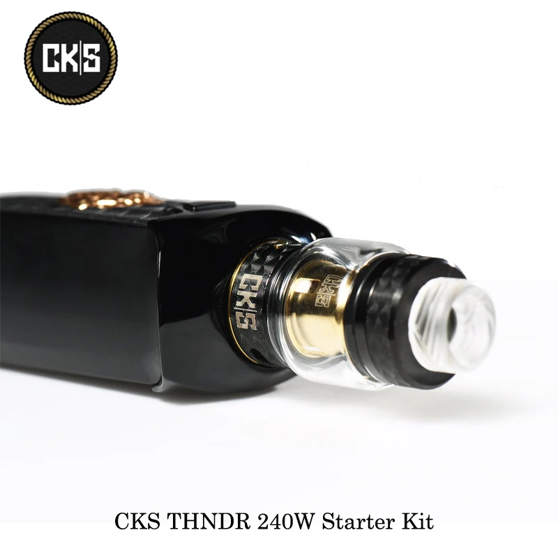 Стартовый набор для электронных сигарет CKS THNDR 240 Вт с сетчатым атомайзером