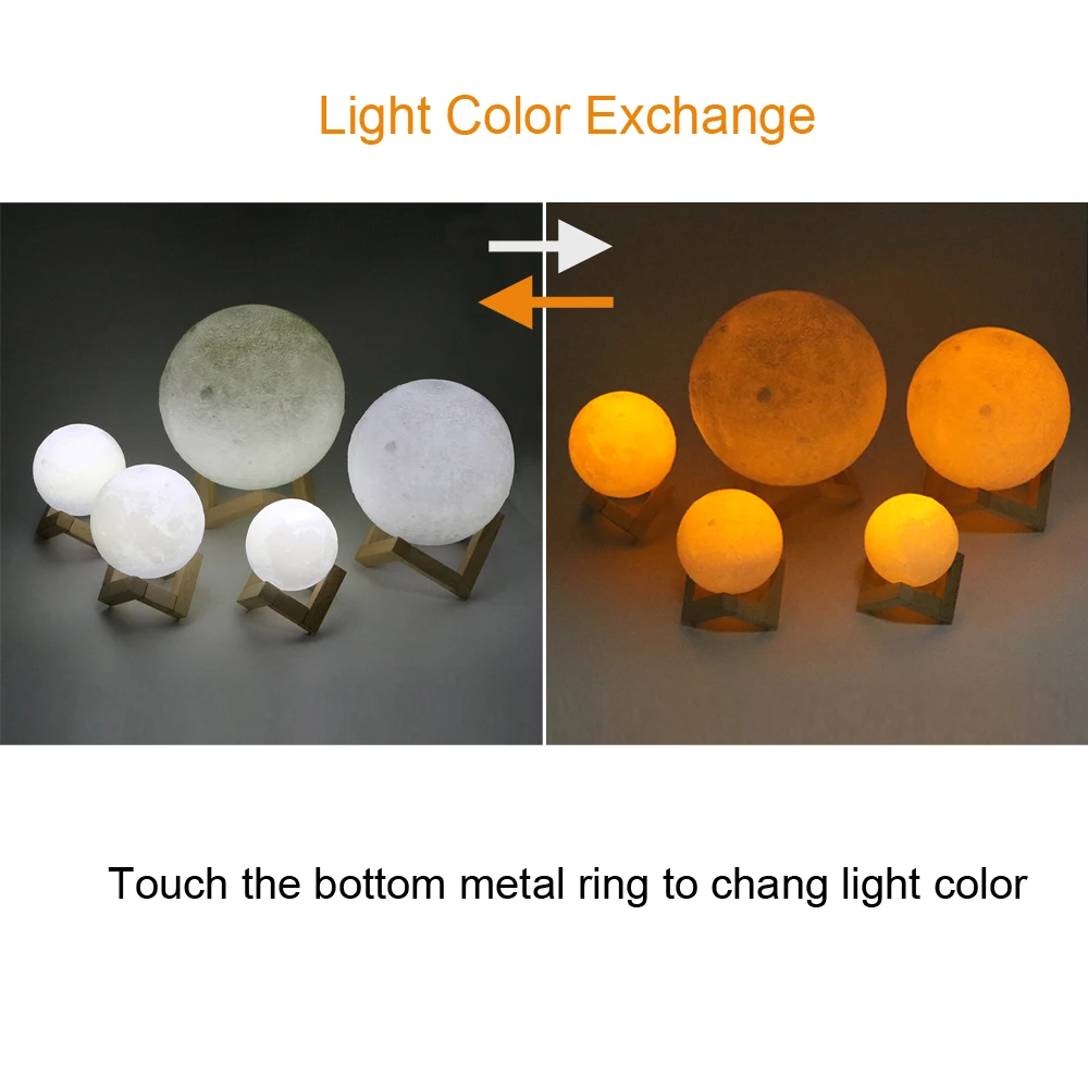 Luzes da Noite led night light 2 cor Material do Corpo : Plástico