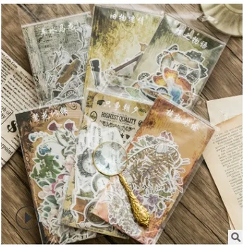 

6bags/LOT a past event series Creative decoration DIY paper washi stickers