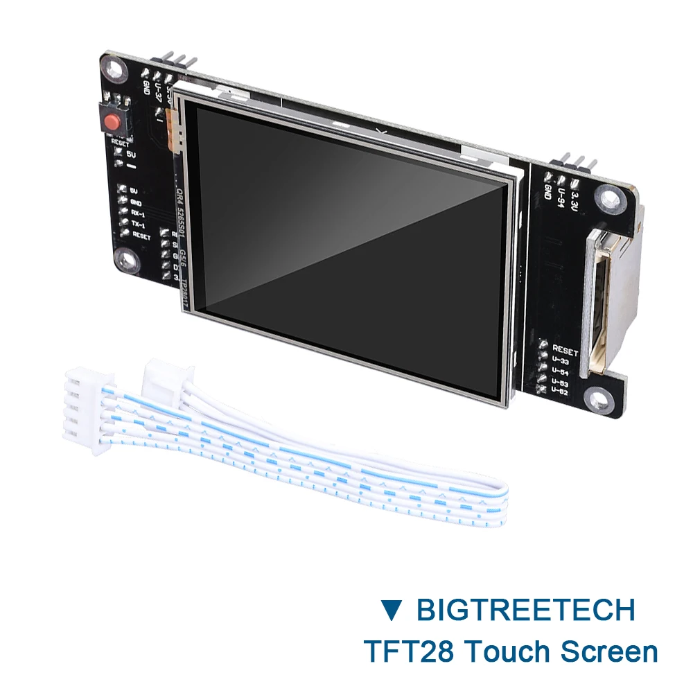 BIGTREETECH TFT28 контроллер сенсорного экрана RepRap lcd 2,8 дюймов дисплей для SKR V1.3 мини принтер Magician VS MKS TFT35 панель wifi