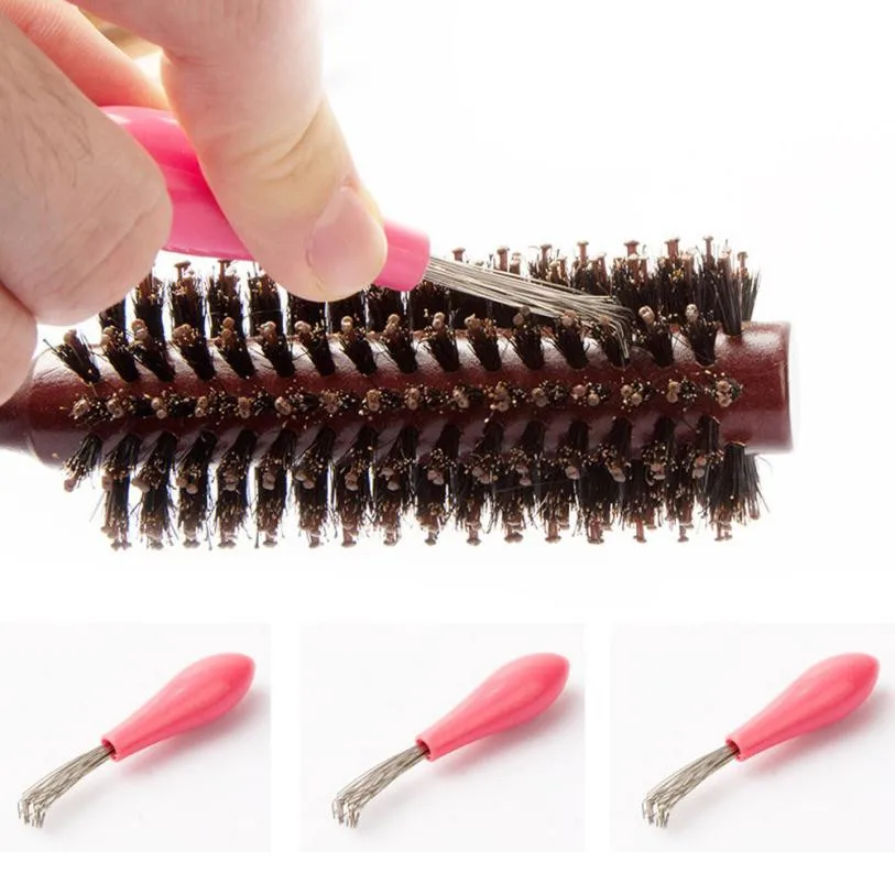 ISHOWTIENDA New Hair Brush Comb Cleaner Embedded Tool Plastic Cleaning