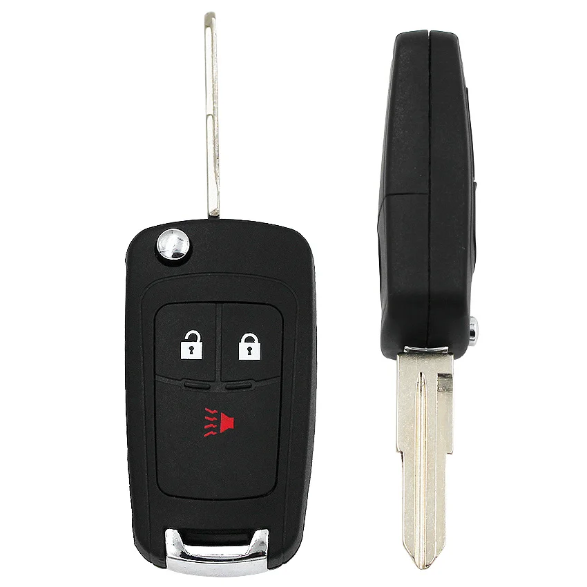 

2+1/3 Button New Folding Flip Remote Smart Car Key Shell Case Housing Uncut Blade for Chevrolet Spark 2012 2013 2014 2015 2016