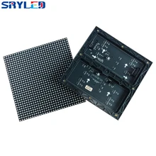 С высокой скоростью регенерации изображения Крытый P6 RGB SMD3528 полный Цвет 32x32 пикселей светодиодная модуль 192x192 мм для P6 литья под давлением Алюминий шкаф