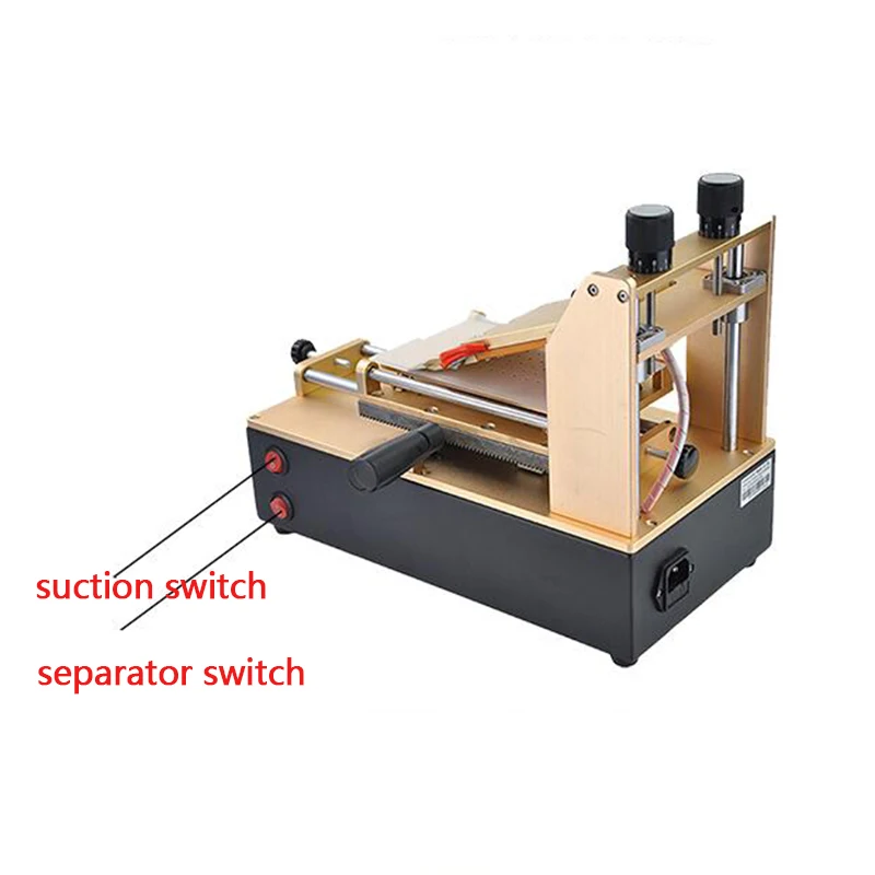 UYUE S300L 3 в 1 высокого качества экран сепаратор машина удалить клей нагревательный стол