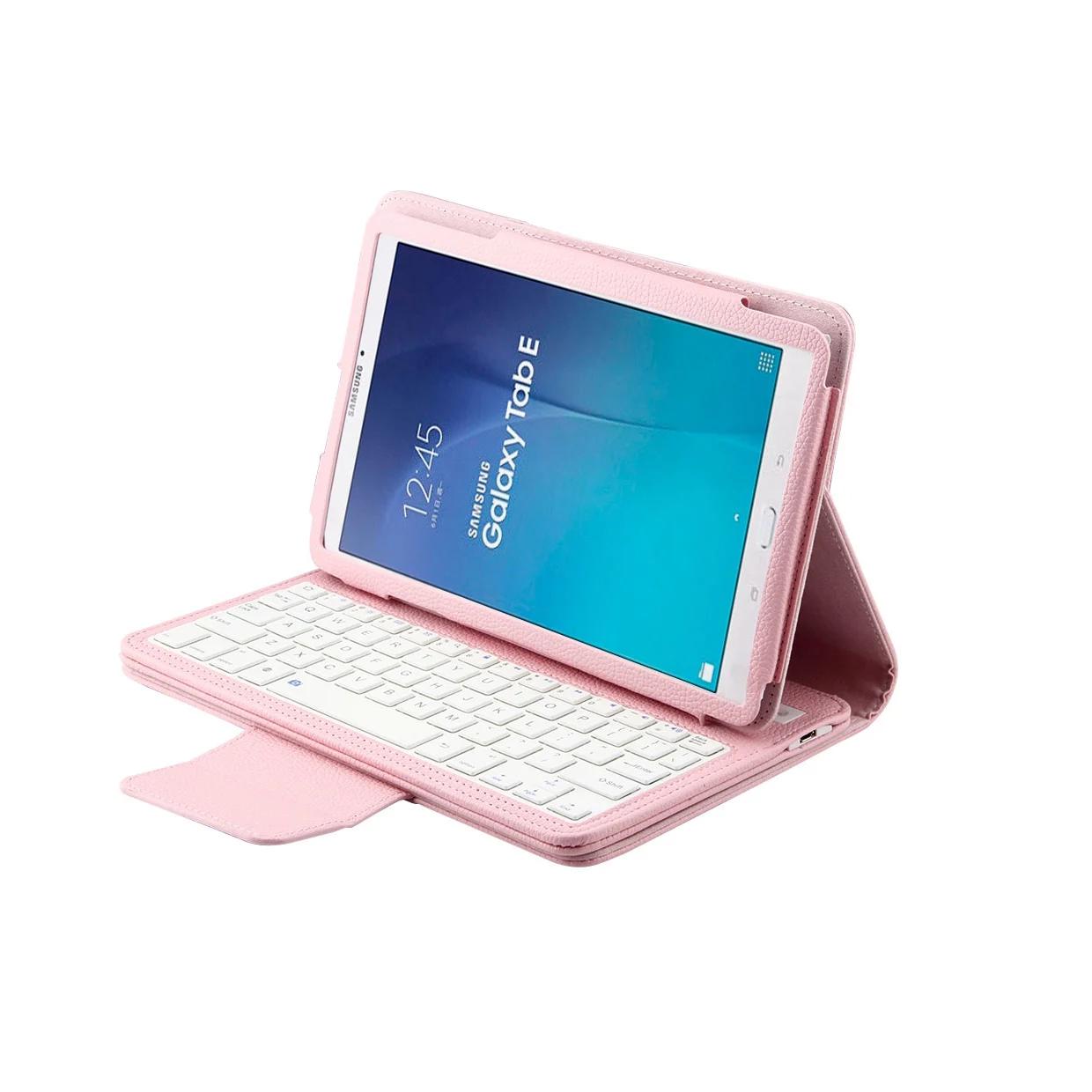 Bluetooth клавиатура для Samsung Galaxy Tab E 9 6 беспроводная чехол планшета T560 кожаный книжка