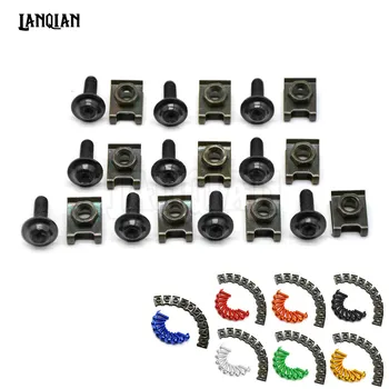 

CNC 6mm motorcycle body work fairing bolts screws For Aprilia RS4 125 RSV4 Factory APRC MANA850 STX CAFE APR125-2 SRV 850