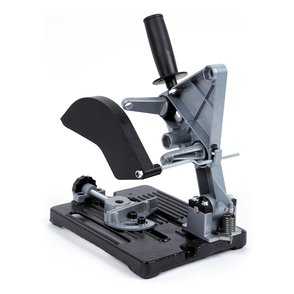 Angle Grinder Stand Angle Grinder Bracket Holder Support For 100-125 Cutter Angle Grinder Cast Iron Base Power Tool Accessory