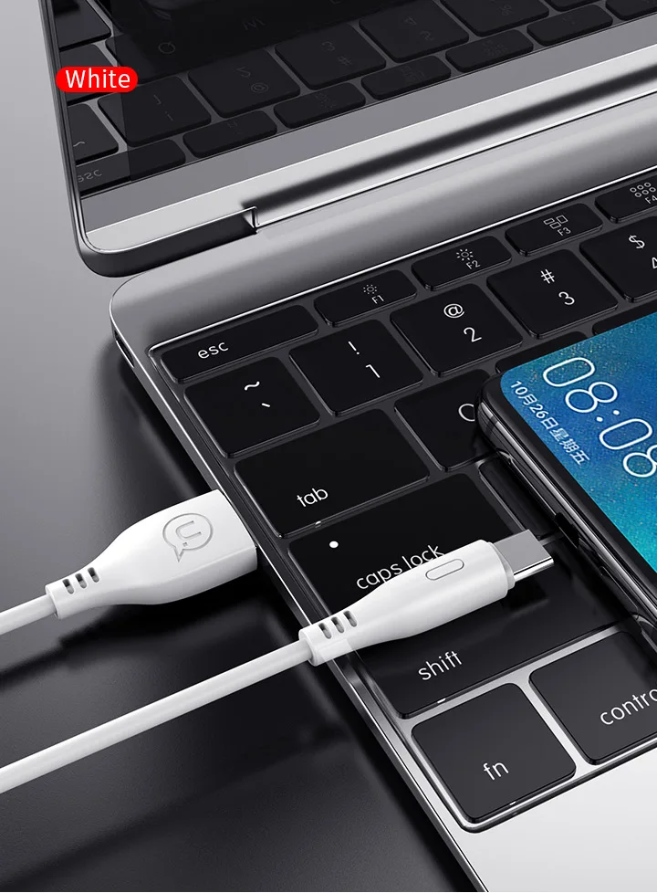 USAMS type c кабель 2 м 1 м кабель для samsung huawei Xiaomi 2A Быстрая зарядка USB C кабель для передачи данных typ-c кабель зарядное устройство