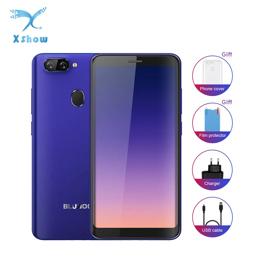 Bluboo D6 Pro смартфон с 5 дюймовым дисплеем четырёхъядерным процессором озу 2 гб пзу 16 8