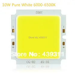 Вт 10 светодио дный Вт COB LED теплый белый К 3200-3000 К чистый белый К 6500-6000 К поверхностный источник света 300mA 29-В 36 В 850-950LM S чип Бесплатная доставка