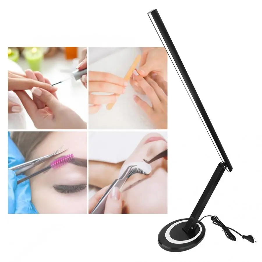 Portable 48 LED Light Table Lamp Folding Desk Light for Tattoo Manicure Makeup