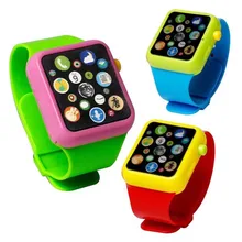 Montre connectée pour enfants, écran tactile 3D, musique, montre-bracelet ABS, jouet apprentissage des langues