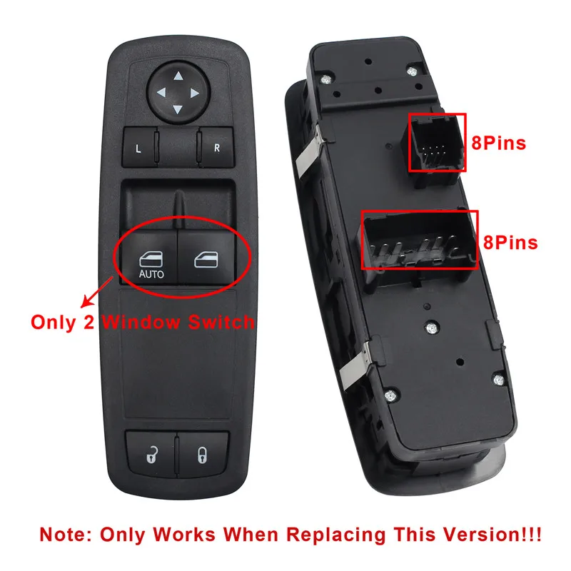 AUTOUTLET выключатель питания окна сторона водителя для Dodge Grand Caravan Chrysler Town страна 2008