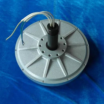 

vertical axis wind turbine generatoar PMG380 2kw 220VAC 350RPM disc coreless rare earth Permanent Magnet Alternator