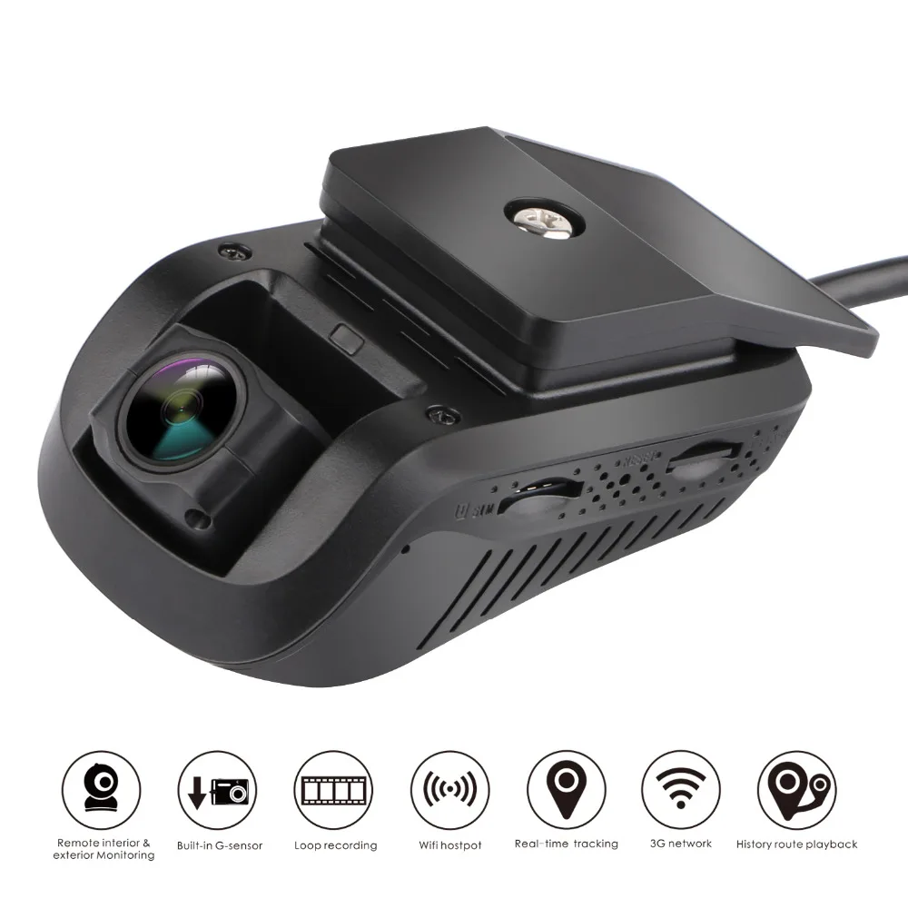 3G GPS Tracker Car Smart Dash Cam Car DVR JC100 Vehicle Tracker Dual