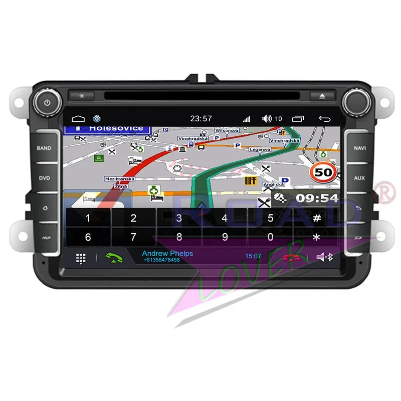 Perfect Winca S200 Android 8.0 Car DVD Player Radio For VW Caddy Polo EOS Sharan T5 Bora Amarok Magotan Beetle Stereo GPS Navigation MP3 2