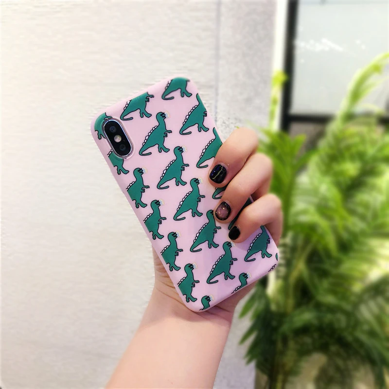 Patterned Phone Case For iPhone XS Max XR 7 8 6 6s Plus Cartoon Cute Pig Animal For iPhone 5 5s SE Soft TPU Silicone Back Cover (4)