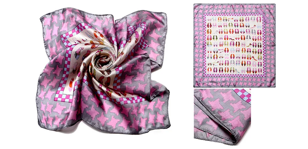 Square Silk Scarf (23)