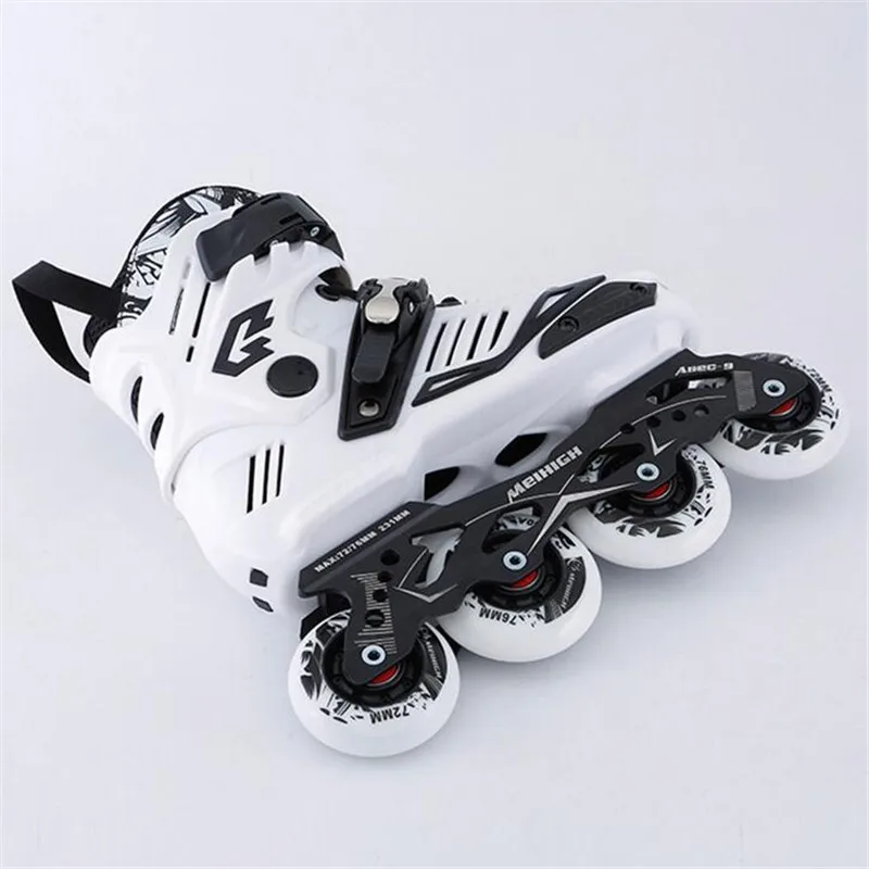 المهنية حذاء تزلج بعجلات الكبار Rollerblade أحذية التزلج الأسطوانة للبالغين الرجال النساء انزلاق شحن التزلج Patins 4 عجلات