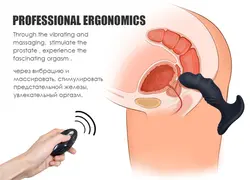 Фаллоимитатор вибратор дистанционное управление массаж простаты и Анальная пробка эротические игрушечные лошадки клитор Стимулятор