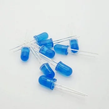 

Blue 15-27 5mm Led Blue light emitting diode free shipping 100PCS/LOT