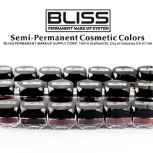 Новинка Bliss полуперманентный макияж Microblading ink19colors