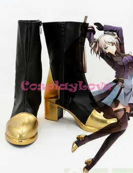 

Newest Custom Made Japanese Anime God Eater 2 Ciel Alencon B Cosplay Boots Shoes For Christmas Halloween Festival CosplayLove