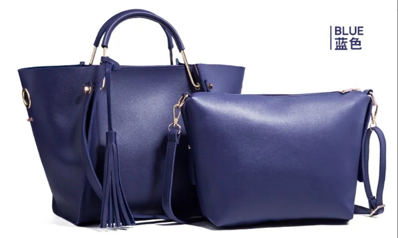 WxfbBaby многофункциональная натуральная бежевая женская сумка-ведро роскошный композитный Bbags-2pc, комплект из четырех сезонов сумки-мессенджеры+ сумки