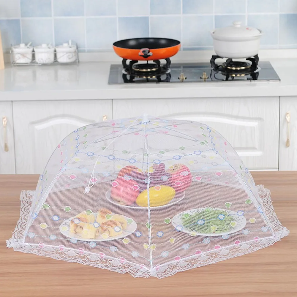 2018 new Creative home large fly proof dish cover food cover fine mesh