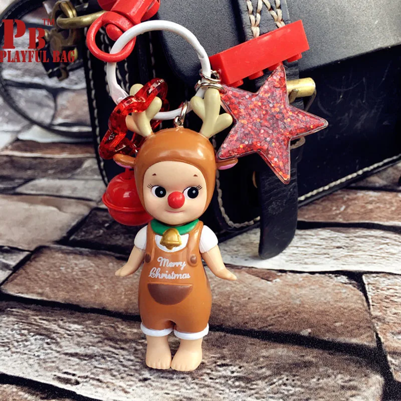 Pb игривый сумка sonny angel/Купидон Ангел куклы Рождественский брелок &quotОлень&quot