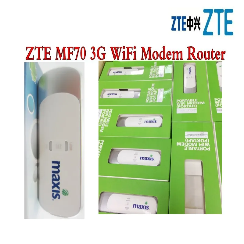 Лот из 5 шт Оригинальный пакет 3g zte MF70 USB модем