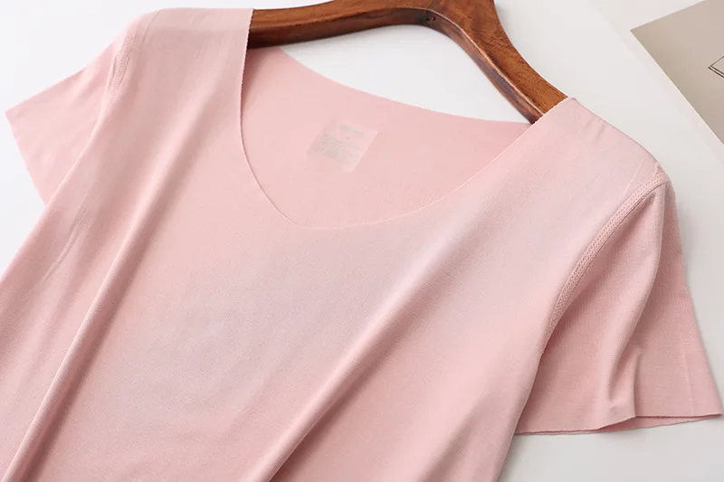 Verano de 2019 T camisa mujeres camiseta de 100% algodón de manga corta camiseta de alta elasticidad transpirable superior mujer camiseta femenina D96 Verano de 2019 T camisa mujeres camiseta de 100% algodón de manga corta camiseta de alta elasticidad transpirable superior mujer camiseta femenina D96