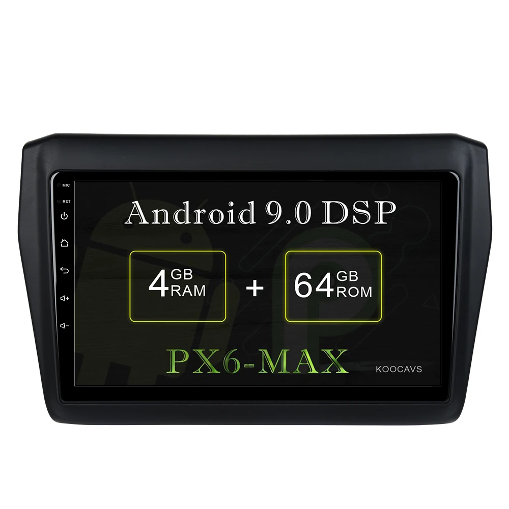 KOOCAVS 9 \IPS Android 9,0 Автомобильный GPS радио плеер для Suzuki Swift 2018 с 4 Гб + 64G навигацией мультимедиа KOOCAVS 9 \IPS Android 9,0 Автомобильный GPS радио плеер для Suzuki Swift 2018 с 4 Гб + 64G навигацией мультимедиа