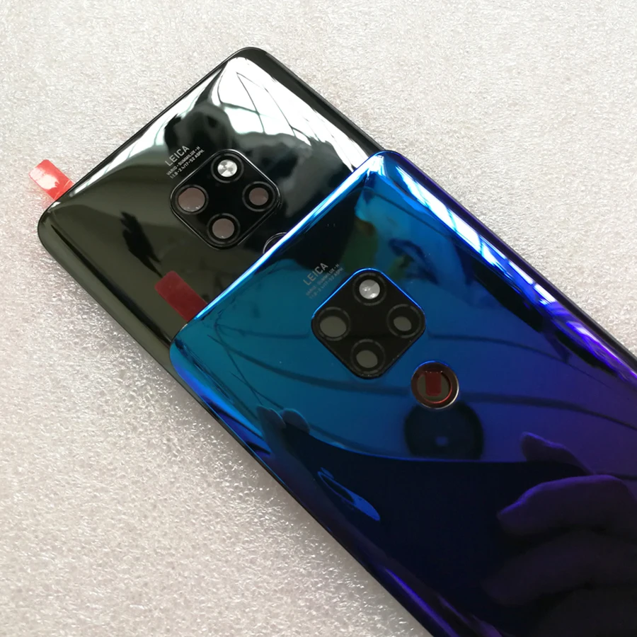 Оригинальная задняя панель корпуса Дверь для huawei mate 20 pro стеклянная крышка батареи для mate 20 задняя крышка Корпус Запасные части